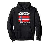 Made in Norway a Long Time Ago Proud Norwegian Norway Flag Sweat à Capuche