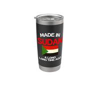 Made In Soudan A Long Time Ago Funny Soudan Birthday Gobelet isotherme en acier inoxydable double paroi
