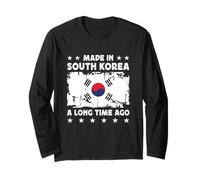 Made in South Korea a Long Time Ago South Korean Flag Manche Longue