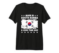 Made in South Korea a Long Time Ago South Korean Flag T-Shirt Haut de Gamme