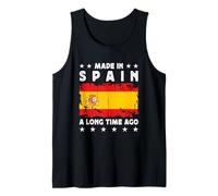 Made in Spain a Long Time Ago Proud Spanish Spain Flag Débardeur