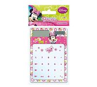 Made in Trade Calculatrice Transparente Minnie, Argent, Blanc, 20 x 10 x 2 cm