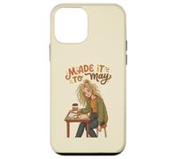 Made It to May Funny Girl Last of Day School Teacher Kids 1 Coque pour iPhone 12 Mini