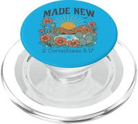 Made New - 2 Corinthians 5:17 Retro Desert Christian PopSockets PopGrip pour MagSafe