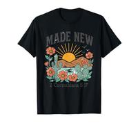 Made New - 2 Corinthians 5:17 Retro Desert Christian T-Shirt