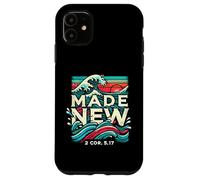 Made New Baptême Shirt Chemises chrétiennes pour les jeunes baptisés Coque pour iPhone 11