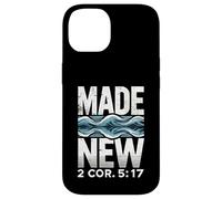 Made New Baptême Shirt Chemises chrétiennes pour Les Jeunes baptisés Coque pour iPhone 14