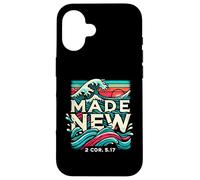 Made New Baptême Shirt Chemises chrétiennes pour les jeunes baptisés Coque pour iPhone 16