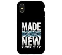 Made New Baptême Shirt Chemises chrétiennes pour Les Jeunes baptisés Coque pour iPhone X/XS