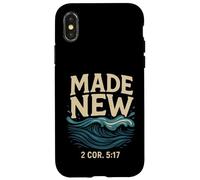 Made New Baptême Shirt Chemises chrétiennes pour Les Jeunes baptisés Coque pour iPhone X/XS