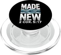 Made New Baptême Shirt Chemises chrétiennes pour Les Jeunes baptisés PopSockets PopGrip pour MagSafe