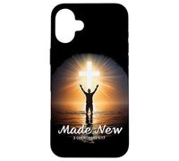 Made New in Christ Jesus: Christian Faith Baptism 2 Cor 5:17 Coque pour iPhone 16 Plus