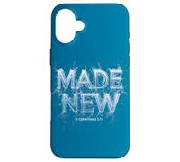 Made New in Christ Jesus: Christian Faith Baptism 2 Cor 5:17 Coque pour iPhone 16 Plus