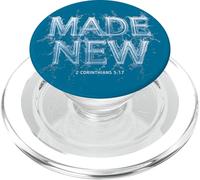 Made New in Christ Jesus: Christian Faith Baptism 2 Cor 5:17 PopSockets PopGrip pour MagSafe
