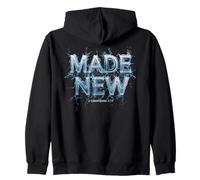 Made New in Christ Jesus: Christian Faith Baptism 2 Cor 5:17 Sweat à Capuche