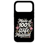 Made of 100% Wife Material - Coque pour iPhone 17 Pro Max