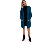 Made of Emotion Cardigan pour femme Felix 148762 bleu foncé L/XL