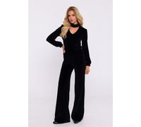 Made of Emotion Pantalon large pour femme Trailus M830 noir S