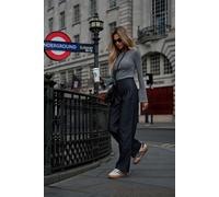 Made of Emotion Pantalon large pour femme Voolgruul M799 graphite S