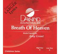 Made Popular By: Amy Grant - Breath Of Heaven [Accompaniment/Performance Track]