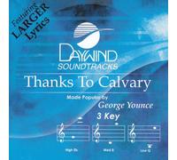 Made Popular By: George Younce - Thanks To Calvary [Accompaniment/Performance Track]