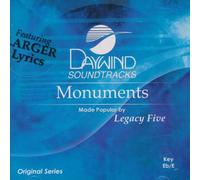 Made Popular By: Legacy Five - Monuments [Accompaniment/Performance Track]