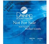 Made Popular By: Michael Combs - Not For Sale [Accompaniment/Performance Track]