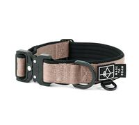 MADE TO ROAM Collier confortable - Collier réglable en nylon avec rembourrage doux, boucle en aluminium aéronautique léger, support Airtag inclus, pour chiens de petite, moyenne et grande taille (Utah