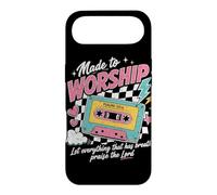 Made to Worship Psaume 150:6 Ruban Cassette rétro chrétienne Coque pour iPhone Air