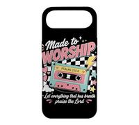 Made to Worship Psaume 150:6 Ruban Cassette rétro chrétienne Coque pour iPhone Air