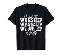 Made to Worship Psaume 95 1 Bow Scripture Louange T-Shirt