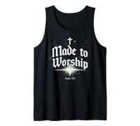 Made to Worship Psaume 95:1 Inspiration chrétienne Débardeur