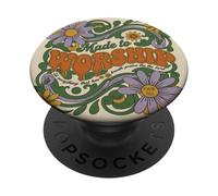 Made to Worship Psaumes 150 Christian Faith Floral PopSockets PopGrip Adhésif