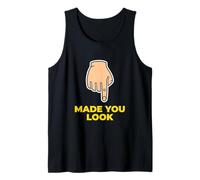 Made You Look April Fools Blague Humour Prankster Débardeur