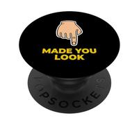 Made You Look April Fools Blague Humour Prankster PopSockets PopGrip Adhésif