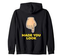Made You Look April Fools Blague Humour Prankster Sweat à Capuche