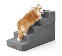 Made4Pets - Escalier pour chat - Marches pour animaux de compagnie - Échelle pour vieux chats - Marchepied pour petits chiens avec rangement - Rampes pour canapé et lits hauts - Lit pliable à cinq