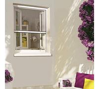 MADECO Moustiquaire Enrouleur Alu Blanc Recoupable pour Fenêtre L100 x H160cm