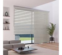 MADECOSTORE Store Enrouleur Jour Nuit avec Coffre - Gamme Must - Beige - L93 x H220cm