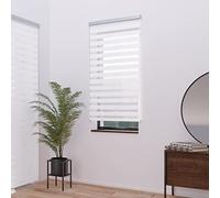 MADECOSTORE Store Enrouleur Jour Nuit avec Coffre - Gamme Must - Blanc - L93 x H220cm