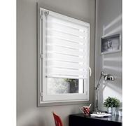 MADECOSTORE Easy Store Double Couche Blanc 90 x 185 cm