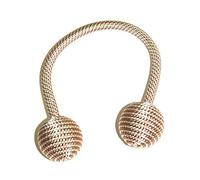 MADECOSTORE Embrasse à Rideaux Flexible nouage 2 Billes - Ice Cream - Bicolore