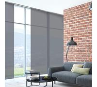 MADECOSTORE Kit Complet Panneaux Japonais 60cm - Gris - L170 x H250cm