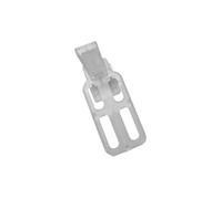 MADECOSTORE Lot de 2 de Fixations à serrer pour fenêtre avec joint - U7-U8-U9-U10 Transparent