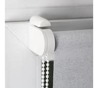 MADECOSTORE Lot de 2 de Fixations sans percer à serrer pour Store Enrouleur - Blanc