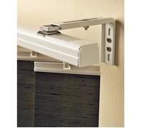 MADECOSTORE Lot de 2 d'équerres murales réglables 6-16cm blanches - U3 et U4 Blanc