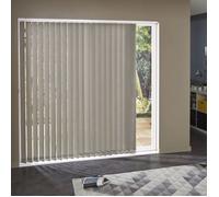 MADECOSTORE Lot de 5 lamelles verticales 89mm screen pour store californien - Taupe - L8,9 x H280cm