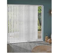 MADECOSTORE Lot de 5 Lamelles verticales Tamisantes 89mm effet Cosmos pour store californien - Gris - L8,9 x H280cm