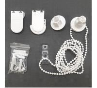 MADECOSTORE Mécanisme blanc basique pour store enrouleur tube Ø25mm