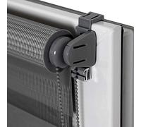 MADECOSTORE Mécanisme pour Store Enrouleur Jour Nuit sans percer - Gris Anthracite